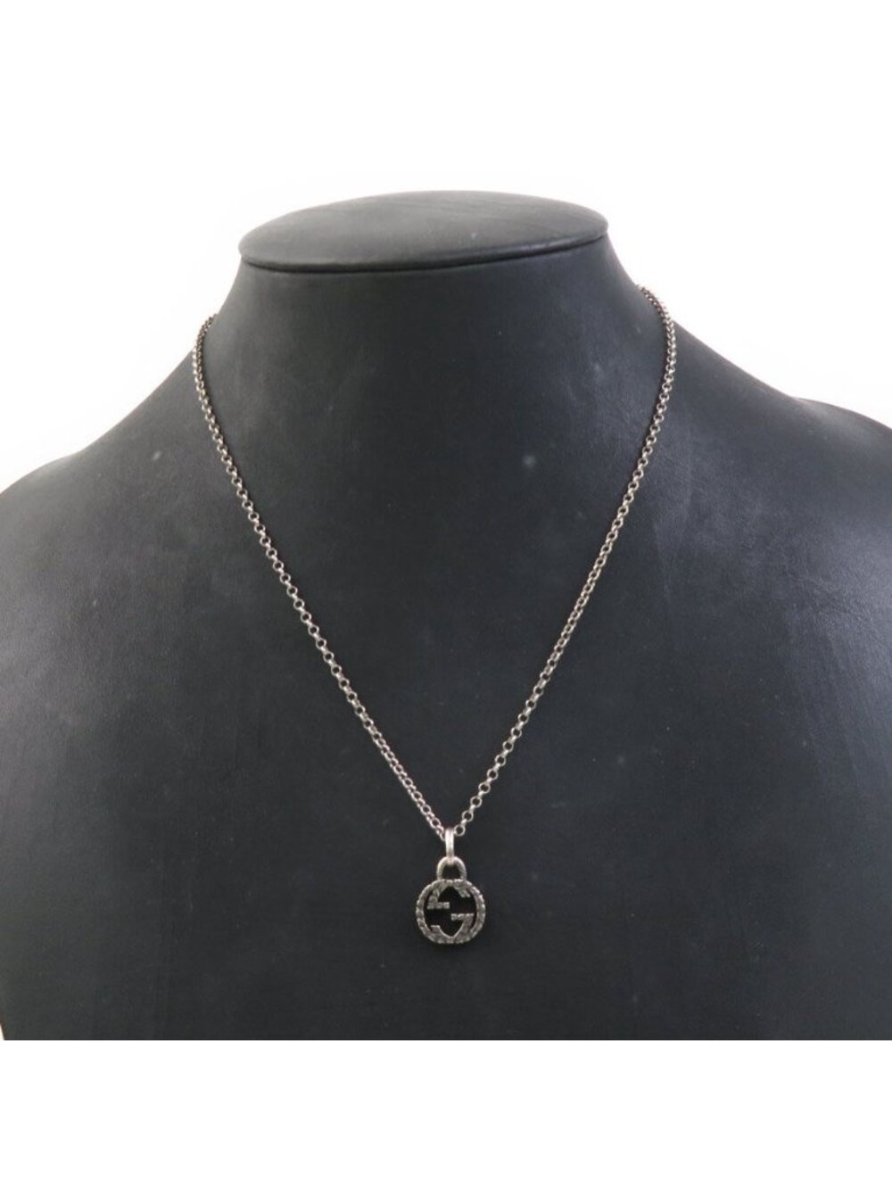 Gucci Necklace Interlocking Silver - Picture 9 of 9